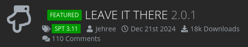 Leave It There Modpage